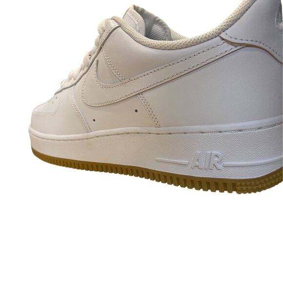 Nike Air Force 1 07' White Gum Light Brown Mens Basketball Shoes DJ2739 100 NEW - Picture 7 of 8